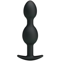 Pretty Love - Balles Anal En Silicone 12.5 Cm Noires